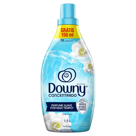 Amaciante Concentrado Downy 1,5 Litro - Brisa Suave - Leve Mais, Pague Menos