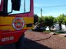VÍDEO; Carro é completamente consumido por incêndio em Cedro