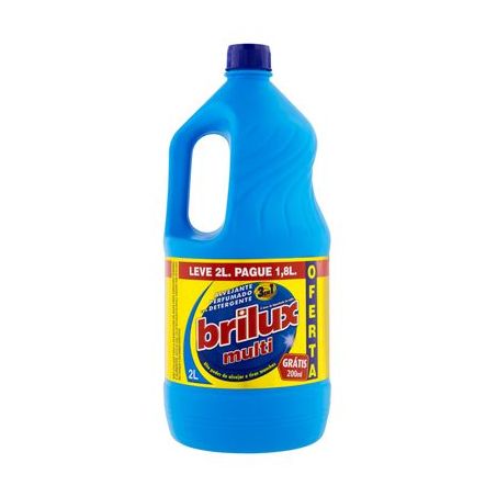 Água Sanitária Brilux Multiplo Uso Embalagem 2LT