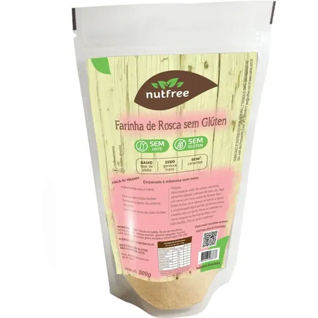 FARINHA DE ROSCA 500G - NUTFREE