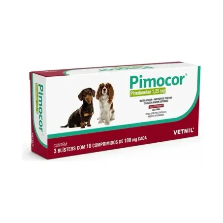 Pimocor 1,25mg 30comp