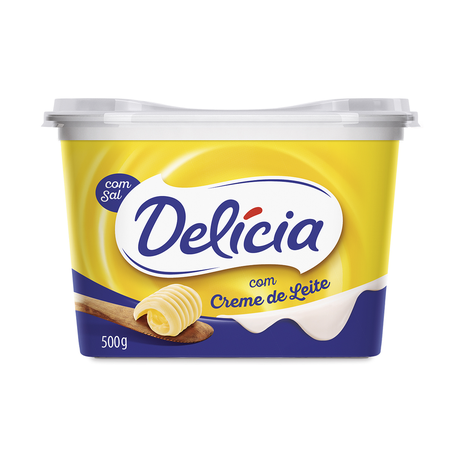 Margarina Delicia com Creme de Leite com Sal 500G
