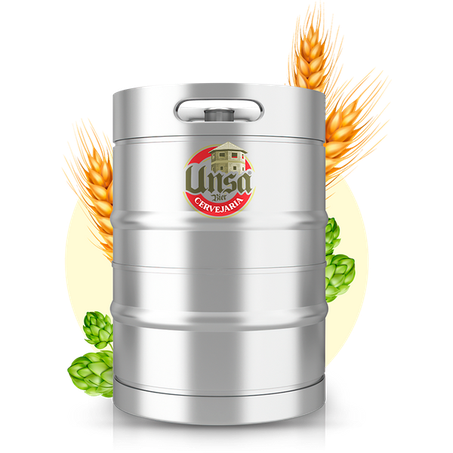 CHOPP UNSA PILSEN BARRIL 20 L                     