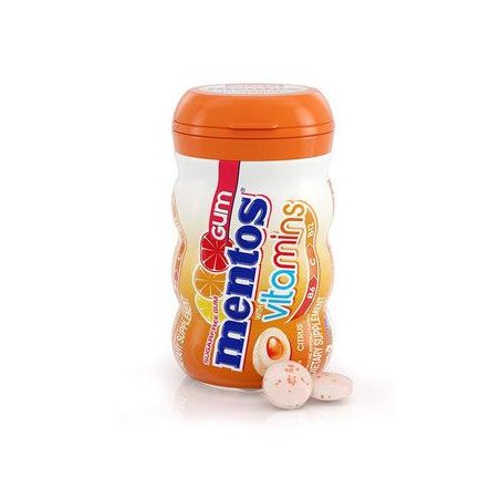 Goma de mascar mentos with vitamins 48g