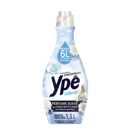 Amaciante Concentrado Ypê 1,5 Litro - Delicado