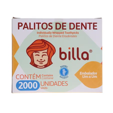 PALITO DENTAL BILLA 2.000 UNIDADES 360-18