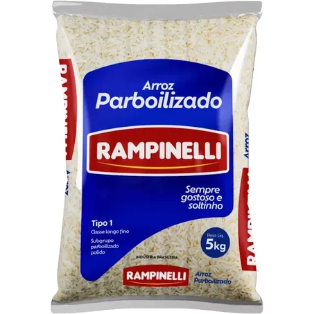 Arroz Parboilizado Rampinelli 5kg 