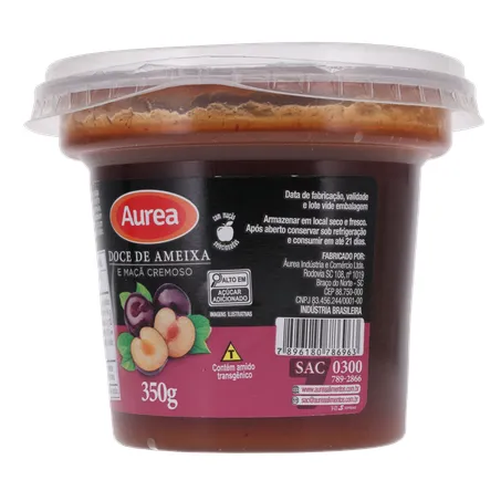 Doce aurea ameixa e maca 350g 360-4