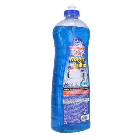 Limpador aluminio inox magicbril 500ml neutro 360-33