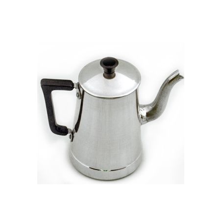 CAFETEIRA ALUMÍNIO ECONÔMICO CÔNICA POLIDA