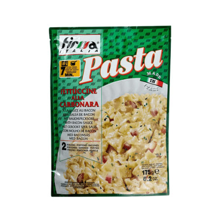 MACARRÃO FIRMA ITÁLIA FETTUCCINE CARBONARA 175G