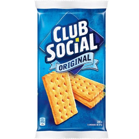Biscoito club social 144g original