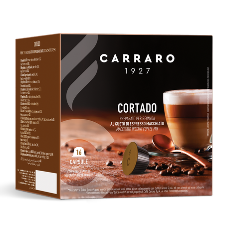Café Cápsula Carraro 1927 Cortado 112g