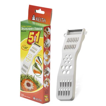 Descascador de legumes keita com fatiador 5 em 1