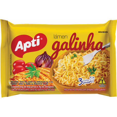 MACARRAO INST GALINHA APTI 70G