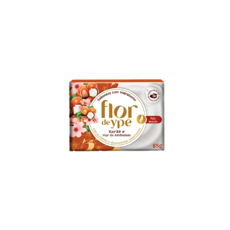 SABONETE FLOR DE YPE KARITE E FLOR DE AMENDOAS 85G