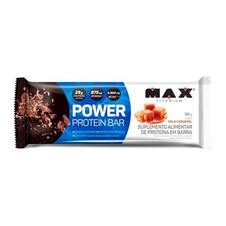 POWER PROTEIN BAR MAX TIT 90G MILK CARAMEL