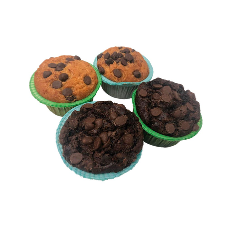Muffin Koch Neutro com Gotas Chocolate Kg