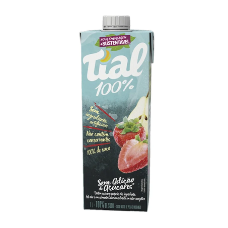 Suco Tial S/Açúcar Morango 1l