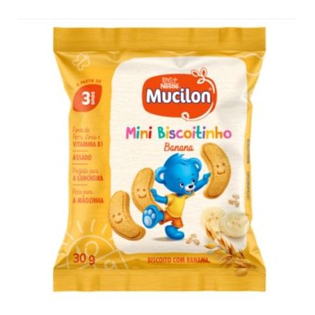 Minibiscoitinho Banana Mucilon Pacote 30g