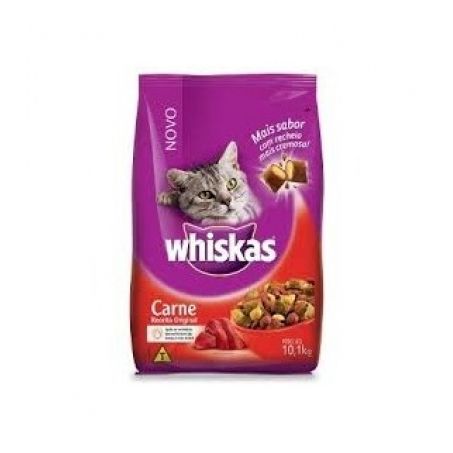 Alim gatos whiskas carne 10.1kg