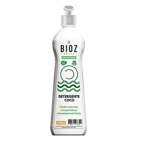 Detergente Coco Bioz Green 470ml
