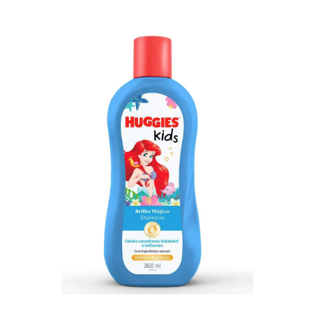 SHAMPOO HUGGIES KIDS BRILHO MAGICO 360ML