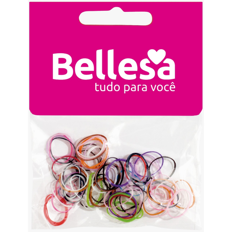 Elastico p/cabelo bellesa silicone 0748-