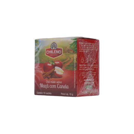Chá Misto Chileno Maça com Canela Caixa com 10un - 15gr 360-36