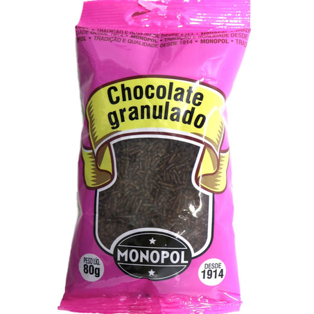 GRANULADO MONOPOL 80G SC CHOC