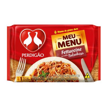 Massa Perdigão Fettucine Ao Molho Bolonhesa 350G