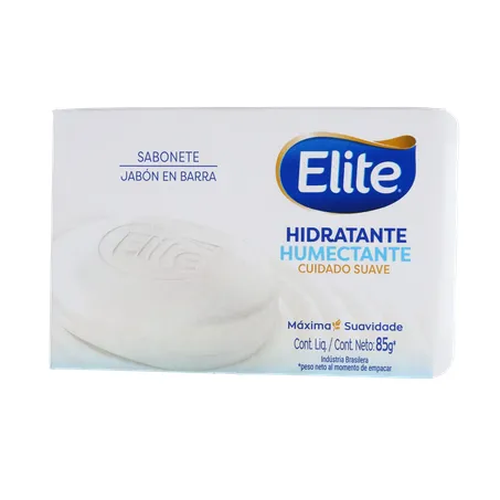 SABONETE EM BARRA ELITE HIDRATANTE CUIDADO SUAVE CAIXA 85G 360-1