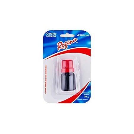 Regina Festa Corante Alimenticio 10ml Vermelho