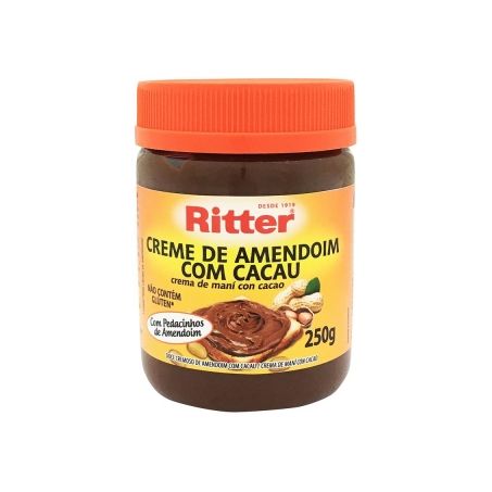 CREME RITTER 250G AMEND C CACAU