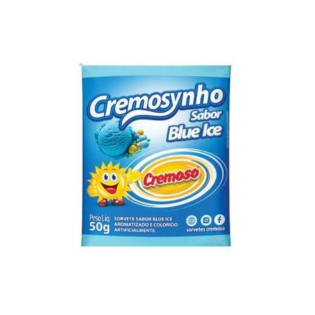 Sacolé Cremoso Blue Ice 50g