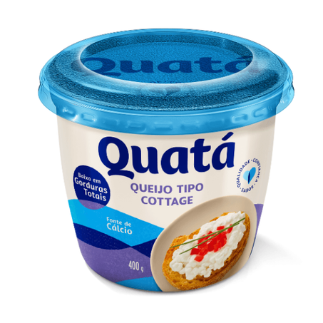 Queijo Cottage Quatá Pote 400G