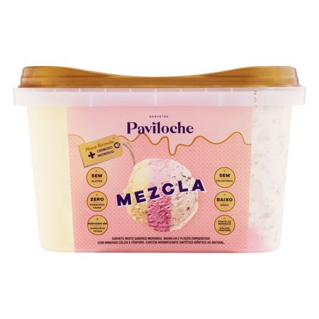 SORVETE MEZCLA PAVILOCHE CLÁSSICOS