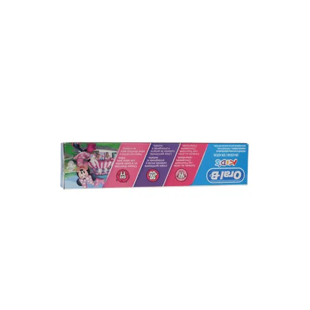 Creme Dental com Flúor Oral-b Chiclete Minnie Kids Caixa 50gr 360-16