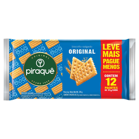 Biscoito Piraquê 276g - Original
