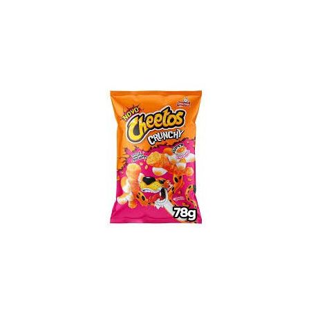 Salgadinho de Milho Cheetos Crunchy Super Cheddar Pacote 78gr