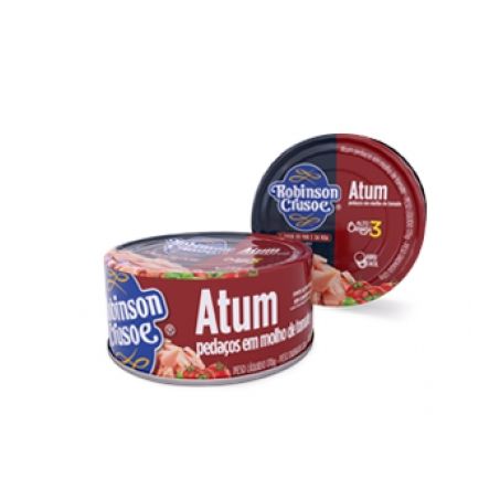 Atum robinson crusoe pedacos m.tomat 170