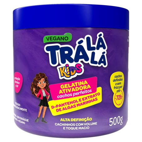Gelatina capilar tralala kids ativadora 500g