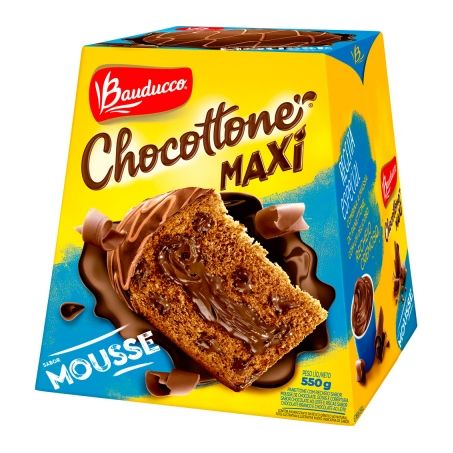 Chocottone Bauducco Mousse Caixa 550G