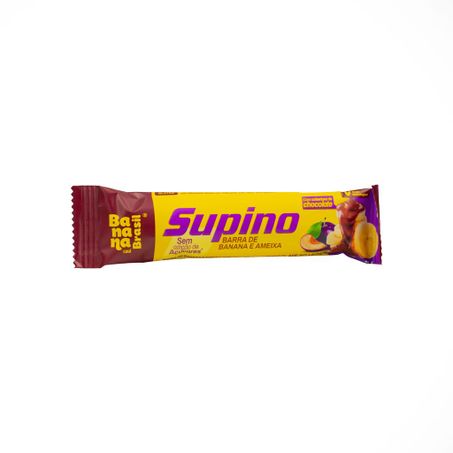 BARRA DE BANANA E AMEIXA COM CHOCO ZERO SUPINO 24G BANANA BRASIL