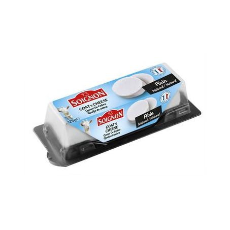 QUEIJO SOIGNON 125G CABRA EM BARRA NATURAL