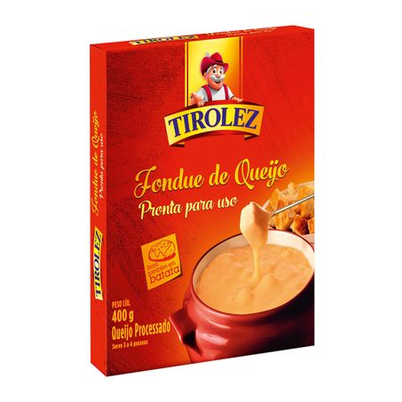 Fondue de queijo tirolez 400g
