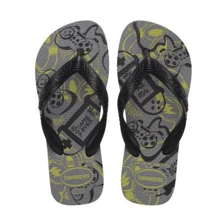 CHINELO HAVAIANAS KIDS ATHLETIC 29/30 CINZA ACO