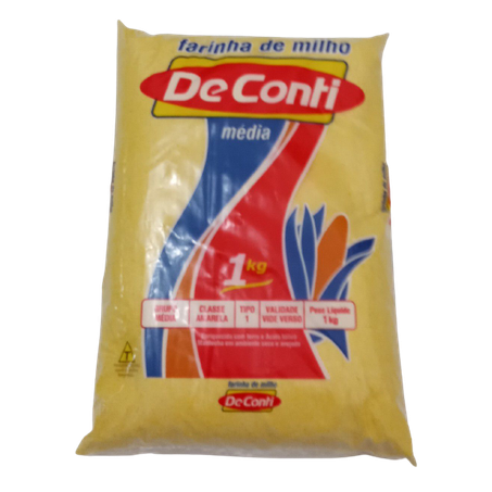 Farinha de milho de conti media 1kg