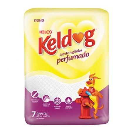 Tapete Higienico Keldog C/7 Anti Odor