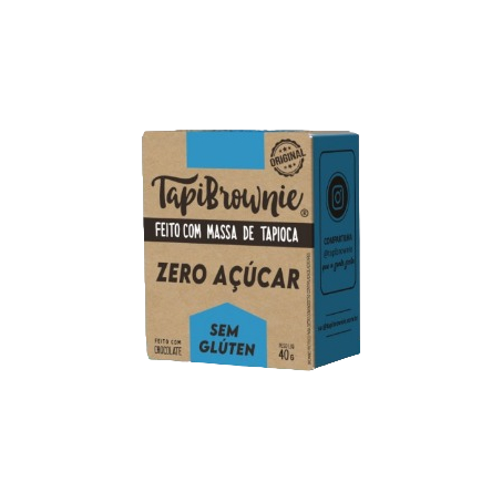 TapiBrownie Zero Açúcar e Glúten 40g